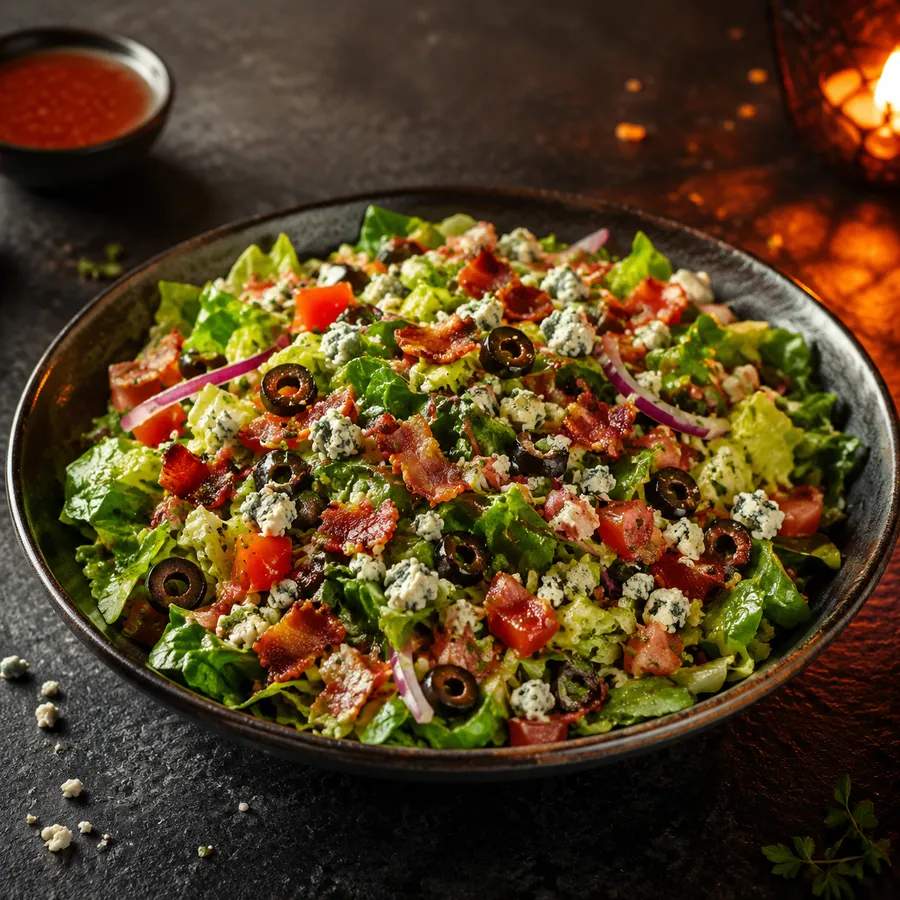 Illustrative presentation of Social Chopped Salad